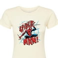 thumbnail image 3 of Marvel Spider-Man - Ink - Juniors Fitted Graphic T-Shirt, 3 of 5