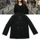 thumbnail image 1 of Chaqueta De Traje De Color Puro Para Mujer Abrigo Cruzado Moda, 1 of 7