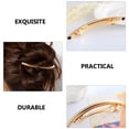 thumbnail image 3 of Luxshiny 2Ud Metálicos Dorados Para Mujer Accesorios De Decorativos Versátiles, 3 of 8