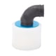 thumbnail image 1 of Filtro de aire de aluminio, piezas de goma, repuestos, diseño compacto, compatible con Azul, 1 of 5