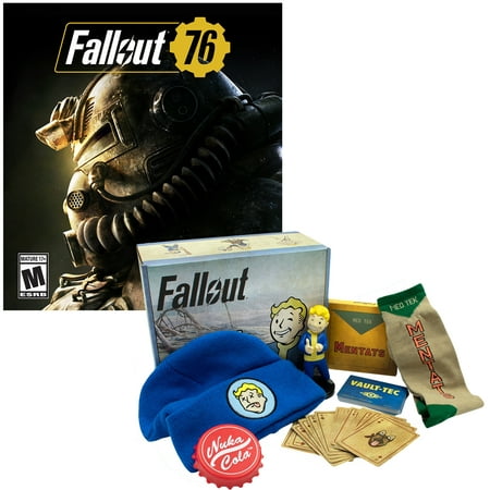 Fallout 76 Game for PS4 or Xbox One with CultureFly Fallout Collectible