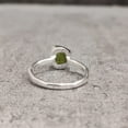thumbnail image 6 of Natural Peridot Ring, Rough Peridot Gemstone Ring, August Birthstone, Hammered, 925 Sterling Silver, Womens Ring, Christmas, Thanksgiving, Handmade, Statement Jewelry, Rough Gemstone Jewelry, 6 of 6