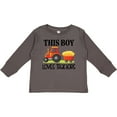 thumbnail image 3 of Inktastic Farming Cute Boy Loves Tractors Boys Long Sleeve Toddler T-Shirt, 3 of 5