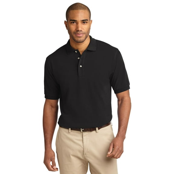 Heavyweight Cotton Pique Polo