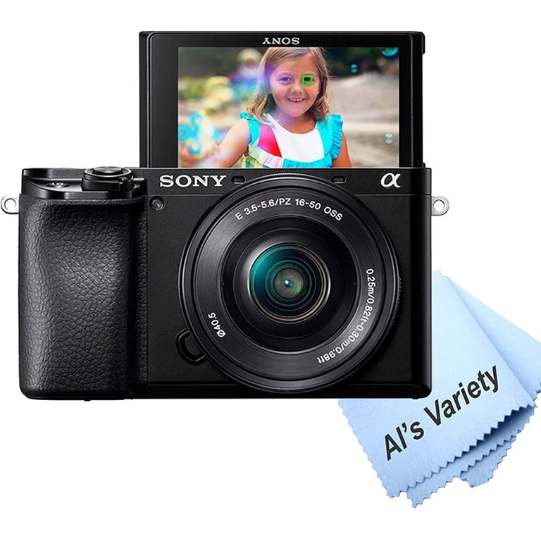 美品Sony α6100 16-50mm + SEL50F18F 2046枚 Sony Alpha a6100 Mirrorless Digital Camera Kit with 16-50mm Lens