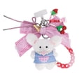 thumbnail image 4 of Charming Bag Charms Pretty Picnic Set with Plush Bunny Doll & Accessories, 5+ Years, 4 of 8