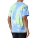 thumbnail image 3 of Camisetas de hombre INSPIRE CHIC para el Día del Padre, de manga corta, verano, camiseta de teñido anudado, camisetas impresas hip hop, M Verde Azul, 3 of 6