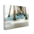 thumbnail image 3 of Waterfront Pier Splashing Sea Waves Coastal Graphic Art Gallery Wrapped Canvas Print Wall Art, 3 of 7
