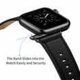 thumbnail image 4 of Leather strap For Apple watch band 44mm 40mm iWatch band 42mm 38mm Genuine Leather belt bracelet Apple watch series 5 4 3 2 SE 6, 4 of 7