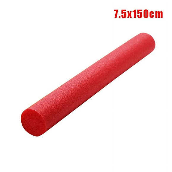 Floating Pool Noodles Foam Tube Thick Floating Foam Noodles Float in The Water Summer Swimming Play Toy for Kids 59in(Red)