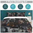 thumbnail image 5 of Tom Hiddleston Family Bed 3 Piece Set, Personalized Bedding Decor for Kids And Teens, Anime Student Dormitory Cover, 5 of 5