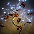thumbnail image 4 of 10 20 luces de cadena de Halloween Yuyangstore con pilas para y exterior 3 metros 20 luces luz de halloween, 4 of 8