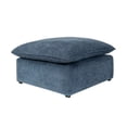 thumbnail image 2 of Taburete Puff Nabu Azul Marino Kessa Muebles, 2 of 5