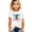 Natural Shirt, variant on Trendy Sister Shirt for Girls Checkered Lightning Bolt Graphic T-Shirt Black Shirt 2T