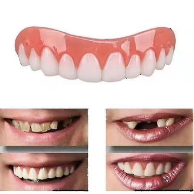 2 Sets Of Dentures, Upper And Lower Jaw Dentures, Natural And Comfortable, Protect The Teeth, And Regain A Confident Smile