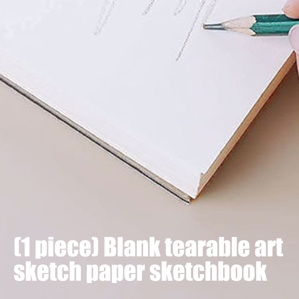 Twin Coil Binding Sketchbook Drawing Pad Tearable Pages For Artist Student