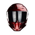 thumbnail image 4 of Casco Integral Para Moto Kov Gainer Solid Cherry Rojo Dot, 4 of 5