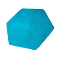 thumbnail image 4 of Xuanheng Kids Tent Carpet Non Slip Rug Playhouse Pad Mat Soft Rug Hexagon Rug Floor Blue, 4 of 8