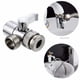 thumbnail image 4 of Adaptador de grifo de interruptor M22/M24, divisor de fregadero de cocina, válvula desviadora, conector de grifo de agua para inodoro, bidé, ducha, baño y cocina, 4 of 4