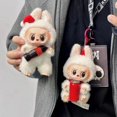thumbnail image 2 of 2024 Nuevo Monstruo de Anime Genuino Serie Labubu Muñeco de Cara de Vinilo Juguete Figura de Acción Labubu Colgante Bolsa Adornos Regalos de Cumpleaños para Niñas, 2 of 5