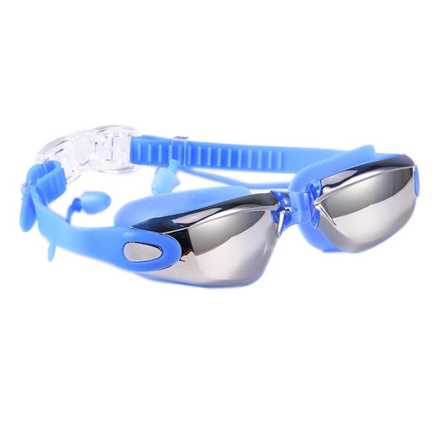 Gafas de natación, gafas de natación ninguna juventud adulta de las mujeres de los hombres que se escapa