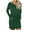 Green, variant on gakvbuo Fall Sweaters for Women Plus Size Pullover Tops Fall 2022 Women'S Casual Long Sleeve Pockets O-Neck Solid Color T-Shirts Blouse Tops