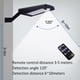 thumbnail image 4 of Ounissouiy Lámpara de pared de luz solar Mano de obra fina Accesorios para el hogar Linterna 66 LED Ahorro de energía Suministros para el hogar Iluminación y accesorios Negro, 4 of 6