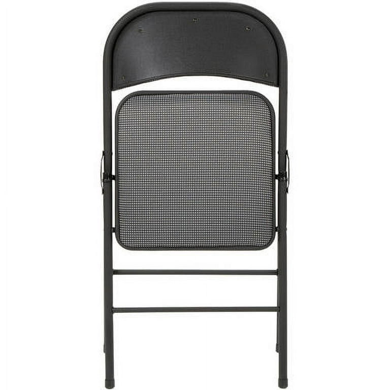 Mainstays Black Folding Fabric Chair Walmart