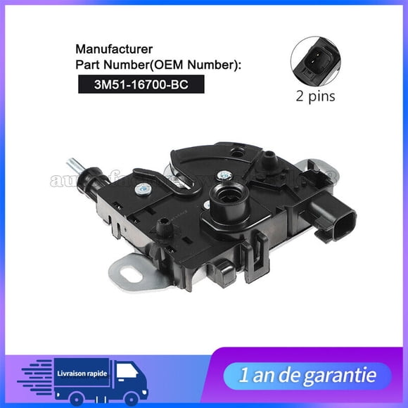 Pour pour Ford FOCUS MK2 C-MAX KUGA CMAX SERRURE de CAPOT MOTEUR 4895286 3M5116700AC