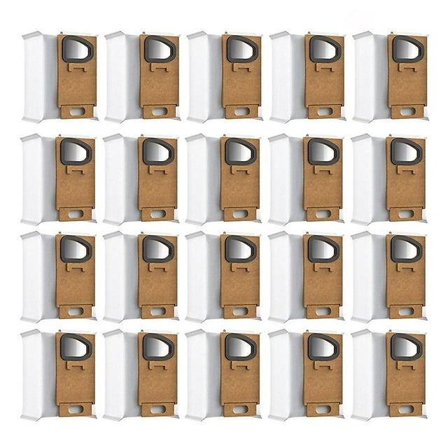 Bolsas de polvo de repuesto 20 piezas para aspiradora Xiaomi Roborock H7 H6
