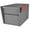 Gray, variant on Mail Manager Street Safe Locking Security Mailbox (Rear Access), Alpine White