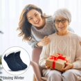 thumbnail image 6 of Unisex Fluffy Fuzzy Warm Slipper Socks for Men Women, Thick Fleece Lined Non-Slip Socks Indoor Floor, 6 of 6