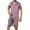 Red, variant on GERsome Men's Short Sleeve Pajamas Sets 2 Piece Button Down Tops and Shorts Loungewear Sets with Pockets Summer Casual Sleepwear S-2XL