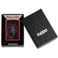 thumbnail image 5 of Zippo Medusa Red Matte Pocket Lighter, 5 of 7