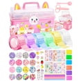 thumbnail image 1 of Kit de burbujas Nano Tape ZiZa Cute Bunny para niños de 6 a 7 años, 1 of 7