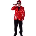 thumbnail image 4 of Silver Sequined Blazer - Size Adult Small, 4 of 4