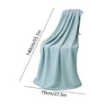 thumbnail image 3 of Soft Microfiber Bath Towel, Thick Super Absorbent Quick Dry Shower Towel, Plush Lightweight Large Towel for Bathroom, Gym, Travel and Daily Use, 3 of 6