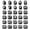 #A01-Black, variant on 30-Piece Numbered Pencil Caps 1-30 for Classroom Organization, Purple Soft Silicone Pencil Protectors for Students, Teachers & Artists – Prevent Eraser Wear & Loss
