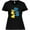 AB-Black, variant on Inktastic Down Syndrome Awareness with Handprints and Hearts Blue and Yellow Women's Plus Size T-Shirt
