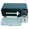 thumbnail image 4 of Paper Holder, Tissue Box, Waterproof Self-adhesive For Toilet Bathroom Rectangle Green, 4 of 8