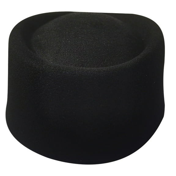 lixuesong Pillbox Hat Top Hat Millinery Fascinator Base Hat for Women Casual Wear Western Fedoras Hostesses Wear