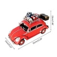 thumbnail image 5 of Yihuala Metal Travel Car Model Collectible Toy Table Ornament Iron Art Old Vintage Car Model, 5 of 8
