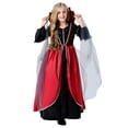 thumbnail image 6 of Girls Royal Vampire Costume Halloween Gothic Vampiress Queen Dress Up, 6 of 6