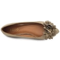 thumbnail image 6 of Ollio Women's Shoes Faux Suede Decorative Flower Pointed Toe Ballet Flats JYZ151, 6 of 6