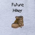 thumbnail image 2 of CafePress - Future_0002_Hiker - Cute Infant Baby Football Bodysuit, 2 of 3