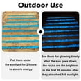 thumbnail image 3 of NAMTSO Piedras solares azules que brillan en la oscuridad para exteriores, 500 piezas, 3 of 8