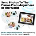 thumbnail image 3 of Marco de fotos digital PhotoSpring Classic 10 pulgadas WiFi 32 GB, 3 of 8