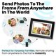 thumbnail image 3 of Marco de fotos digital PhotoSpring Classic 10 pulgadas WiFi 32 GB, 3 of 8