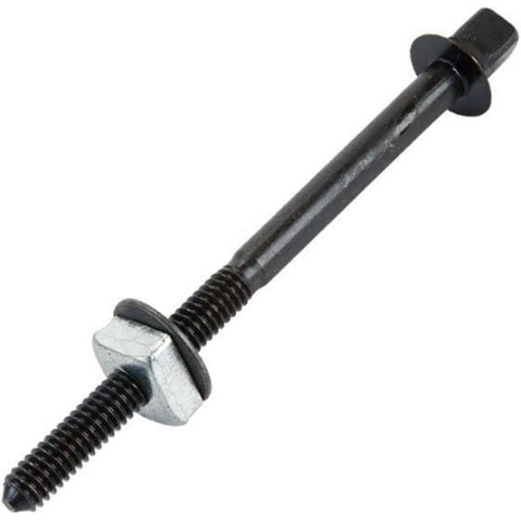 Square Head Bed Bolt, 6", Nut and Washer Included