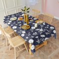thumbnail image 3 of Pioneer Flower Floral Print Pattern Rectangle Tablecloth 60"x120", Waterproof Polyester Table Cloth, Wipeable Spillproof for Dining Camping Indoor Outdoor, 3 of 6